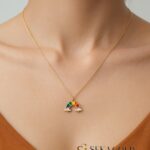 🌈 Collana Arcobaleno – argento sterling 925
