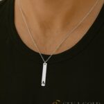 Minimalistische Bar-Ketting – 925 sterling zilver