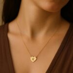 Minimalistische letter-halsketting met hart – 925 sterling zilver