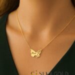 🦋 Collana con nome e farfalla – Argento sterling 925