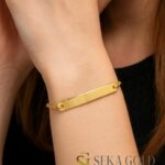 Bracciale Targhetta con Nome e Placca – argento sterling 925