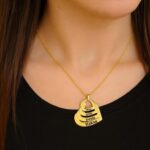 Collana a cuore con quattro nomi – Argento sterling 925