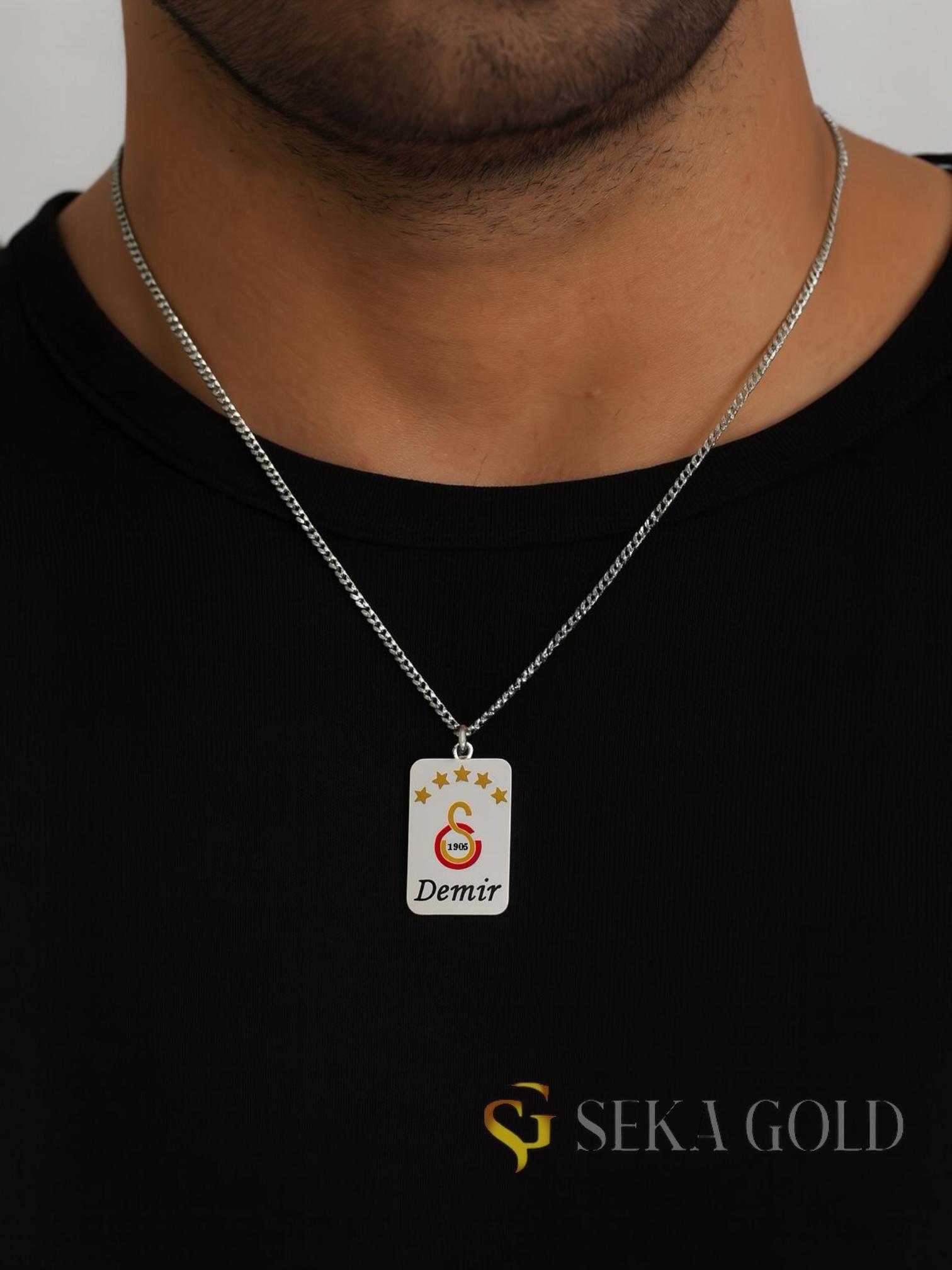 389973ed-0021-407d-b6fd-02b6edced394.jpg Personalisierte Cimbom-Namenskette – 925er Sterlingsilber - immagine 1