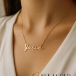 Collana con nome in stile firma – argento sterling 925