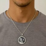 Collana fotografica con stampa di immagine – argento sterling 925