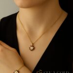 Lotusbloem armband en ketting – 925 sterling zilver
