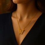 Fonkelende vlinderketting – 925 sterling zilver