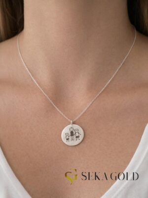 Collana di famiglia – argento sterling 925