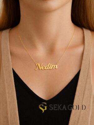 Gepersonaliseerde naamketting – 925 sterling zilver