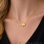 Ketting Hart en Oneindigheid – 925 sterling zilver