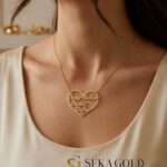Collana di famiglia con quattro nomi – argento sterling 925