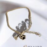 🐾 Pootjes-vriend armband – 925 sterling zilver