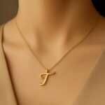 Collana con lettera T – Argento sterling 925