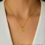 Ketting met schattige dierenpoot – 925 sterling zilver
