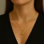 Collana con lettera Z – argento sterling 925