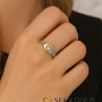Hart zegelring – 925 sterling zilver