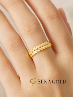 Fede nuziale Başak – argento sterling 925