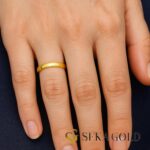 Coppia di fedi nuziali in argento – Argento sterling 925