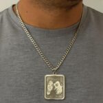 Collana fotografica con stampa di immagine – argento sterling 925