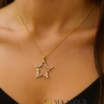 Ster-Ketting met Zirkonia – 925 sterling zilver