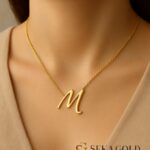 Collana con lettera M – Argento sterling 925