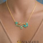 Naamketting „Hoopsbloem“ – 925 sterling zilver