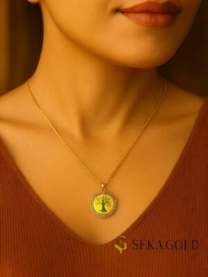 Collana albero della vita – argento sterling 925